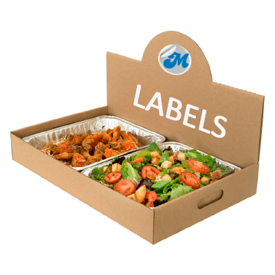 custom catering labels printing service